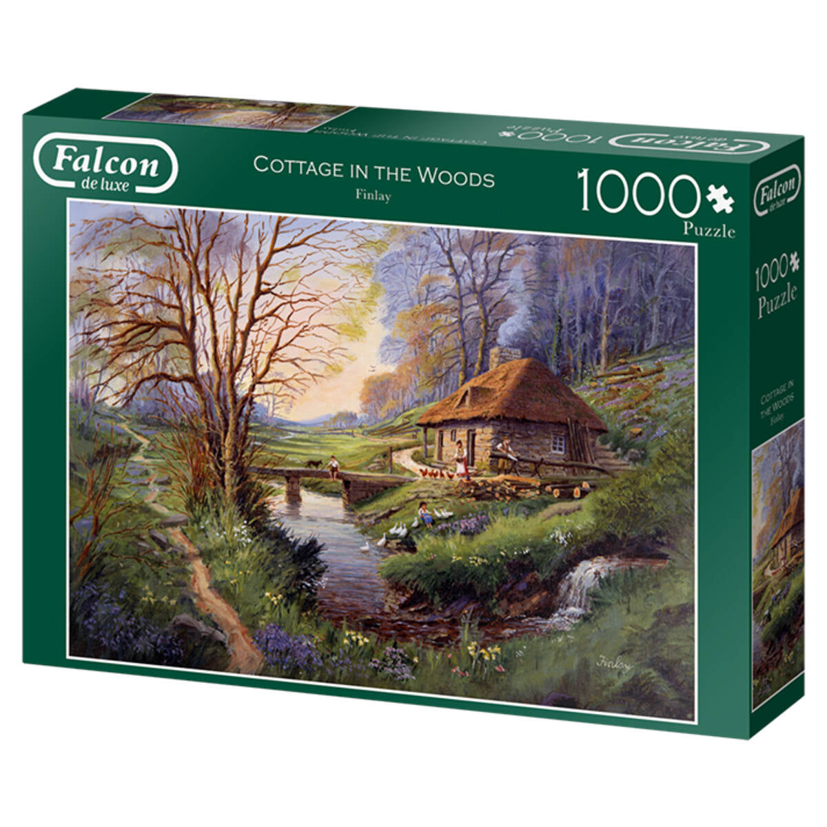 Falcon de luxe Cottage In The Woods Puzzle 1000 Piece – Buy In Trade