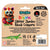 Kid’s Crayons Glitter Jumbo Block Shape - Organic (Pack of 6)