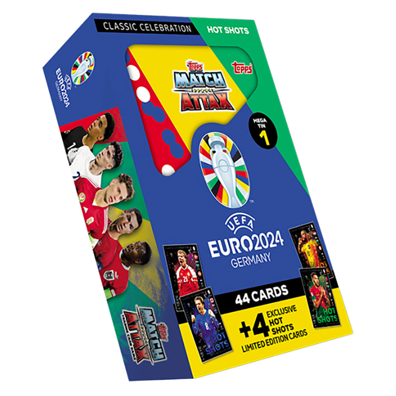 Topps Match Attax UEFA EURO 2024 Trading Cards Mega Tin 1: Hot Shots 1 – Buy In Trade