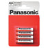 Panasonic Red - R03R AAA 4Pk