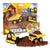 Metal Movers Combo Pack Wave 2 - Bulldozer (Black Blade) and Dump Truck (with Compound)