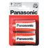 Panasonic Red - R20R D  2Pk
