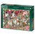 Jigsaw Puzzle Floral Cats