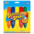 Galt 5 Squeeze'n Brush Classic Rainbow Colours Jumbo Tip Paintbrushes