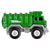 Micro Metals 4 pack  - Police Cruiser, Fire Truck, Garbage Truck, Dump Truck
