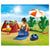 Playmobil Family Fun Large Campsite with Working Shower