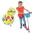 Shopkins Inline Scooter with Basket and 6 Collectables