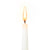 Price's Candles Tapered Dinner Candle Unwrapped 50pk White
