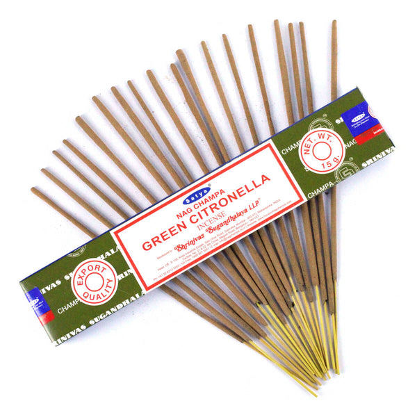 Incense Satya Nag Champa, Green Citronella