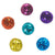 Glitter Dots Assorted Tropical/Bold/Classic Colours